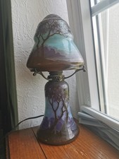 Tischlampe pilzlampe glas gebraucht kaufen  Bad Pyrmont