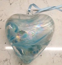 Blue swirl glass for sale  BIRMINGHAM