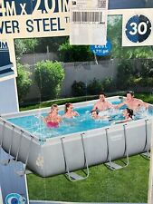 Piscina fuoriterra rettangolar usato  Lainate