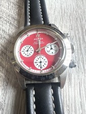 Alpha mechanical chronograph for sale  Winthrop Harbor