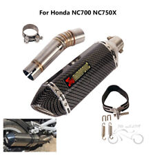 Usado, Slip para Honda NC700 NC750X pontas de escape silenciador silenciador sistema de tubulação link médio comprar usado  Enviando para Brazil