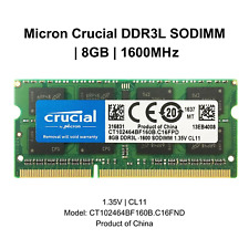 Micron crucial ddr3l d'occasion  Montaigu