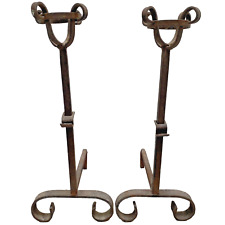 Paire chenets porte d'occasion  Massy
