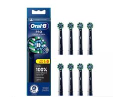 Oral-B Pro Cross Action cabeças de escova de dentes de substituição pacote com 8 pretas comprar usado  Enviando para Brazil