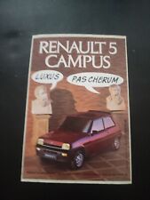 Old renault campus d'occasion  Expédié en Belgium