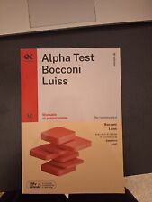 alpha test bocconi usato  Ruvo di Puglia