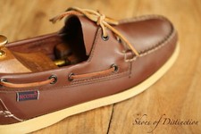 Sebago schooner brown d'occasion  Expédié en Belgium