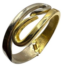 Bracciale vintage bicolore usato  Spedire a Italy