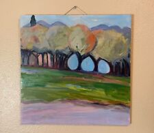 Pintura Bosque por Rebecca Buchanan 2005 Oregon artista metamodernismo segunda mano  Embacar hacia Mexico