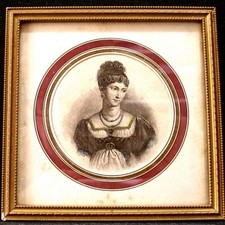 Georgian miniature portrait for sale  LEISTON