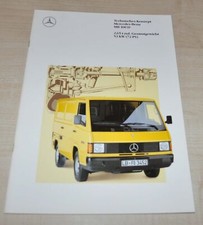 Używany, Mercedes Benz Transporter MB 100 D Van Brochure Prospekt 1089 DE na sprzedaż  PL