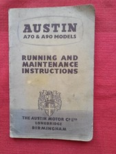 Austin a70 a90 for sale  HIGH PEAK