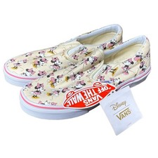 Tênis VANS Disney MINNIE MOUSE Estampa Slip-On Infantil Unissex Tamanho 4 Novo! comprar usado  Enviando para Brazil