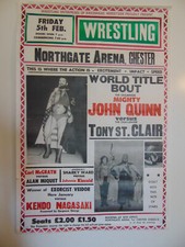 1980s british wrestling for sale  LONDON