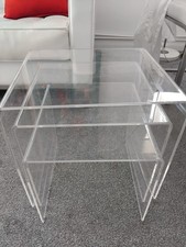 Nest acrylic tables for sale  BUCKHURST HILL