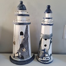 Wooden lighthouse nautical for sale  Stillwater