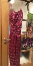 Abendkleid lang pink gebraucht kaufen  Olching