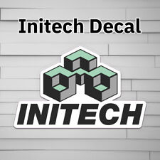 Initech decalcomania adesivo usato  Spedire a Italy