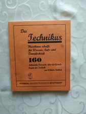Anleitung baukasten technikus gebraucht kaufen  Tharandt