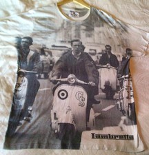 Lambretta scooter shirt for sale  WOLVERHAMPTON