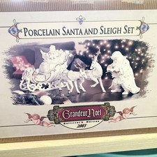 Grandeur porcelain santa for sale  Eureka