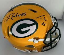 Usado, Capacete Packers LUKE MUSGRAVE & TUCKER KRAFT assinado tamanho completo autêntico AUTO JSA comprar usado  Enviando para Brazil