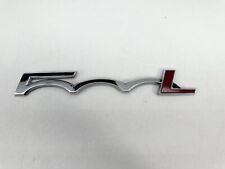 Usado, Placa emblema logotipo friso traseiro porta-malas original Fiat 500L logotipo cromado 51956893 500L comprar usado  Enviando para Brazil
