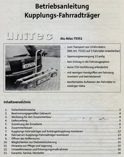 Fahrradträger unitec alu gebraucht kaufen  Mittenaar