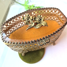 box jewelry trinket oval for sale  Midlothian