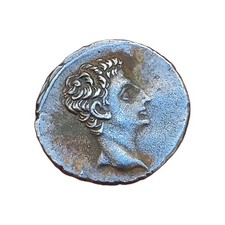 Denario augusto. ceca usato  Spedire a Italy