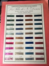 Ancien nuancier couleur d'occasion  Étaples