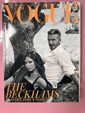 Vogue magazine beckhams for sale  WHITSTABLE