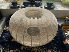 Natural woven pendant for sale  WATFORD