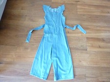 Girls denim jumpsuit for sale  BENFLEET