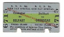 Railway tickets ireland for sale  CRAIGAVON