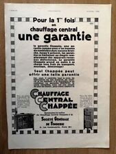 1931 advertisement chappée d'occasion  Expédié en Belgium