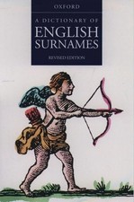 Dictionary english surnames for sale  UK