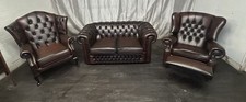 Chesterfield suite seater for sale  KNUTSFORD