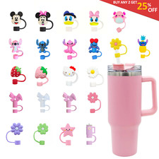 Silicone flower straw for sale  COVENTRY