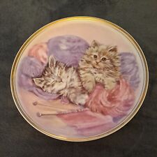 Ceramic cat plate for sale  KIDDERMINSTER