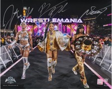 Foto de entrada 16x20 assinada 16x20 WrestleMania 40 de Bianca Belair, Jade Cargill e Naomi comprar usado  Enviando para Brazil
