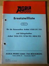 Agria rasenmäher schlegelmäh gebraucht kaufen  Wiesloch