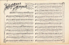 Cpa music score d'occasion  Expédié en Belgium