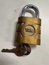 Yale brass padlock for sale  SUNDERLAND