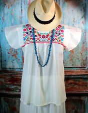 Peasant blouse hand for sale  Dedham