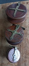 Vintage wooden reels for sale  NEWCASTLE UPON TYNE