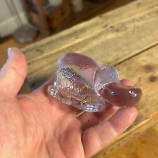 Vintage glass hippo for sale  LIVERPOOL