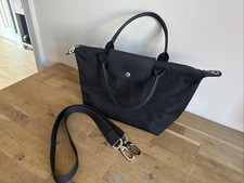 Longchamp black medium for sale  LOUGHBOROUGH