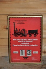Altes reklameschild drehkalend gebraucht kaufen  Limbach-Oberfrohna