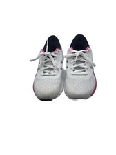 Tênis de corrida Asics feminino Gel Pulse 13 1012B035 branco, rosa, preto, tamanho 6 comprar usado  Enviando para Brazil